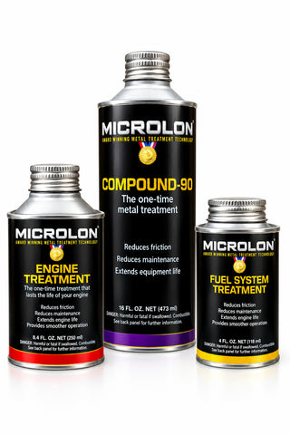 Microlon Motorcycle Engine Treatment Kit - 500-999cc 4-Stroke Engines