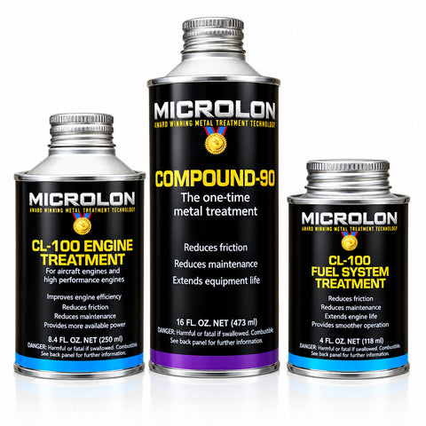 Microlon High Performance Motorcycle Engine Treatment Kit - 500-999cc 4-Stroke Engines