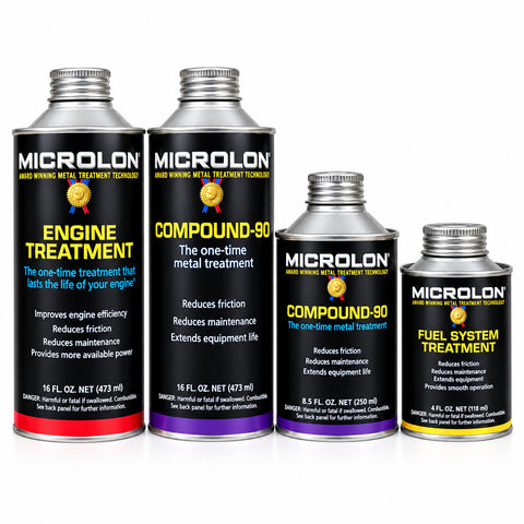 Microlon Motorcycle Engine Treatment Kit - 1500cc  4-Stroke Engines
