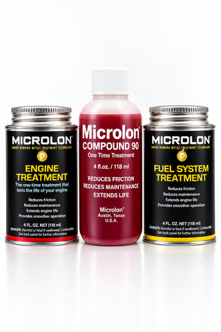 Microlon Motorcycle Engine Treatment Kit - 20-99cc 4-Stroke Engines