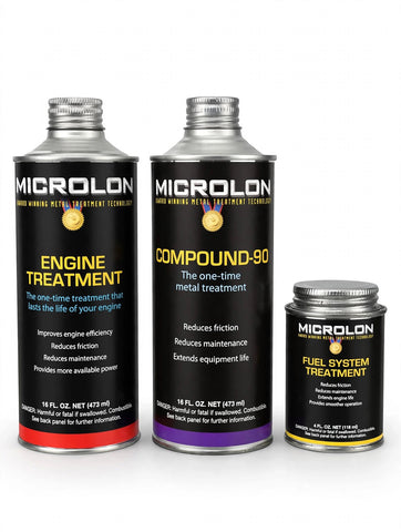 Microlon Motorcycle Engine Treatment Kit - 1000-1499cc 4-Stroke Engines