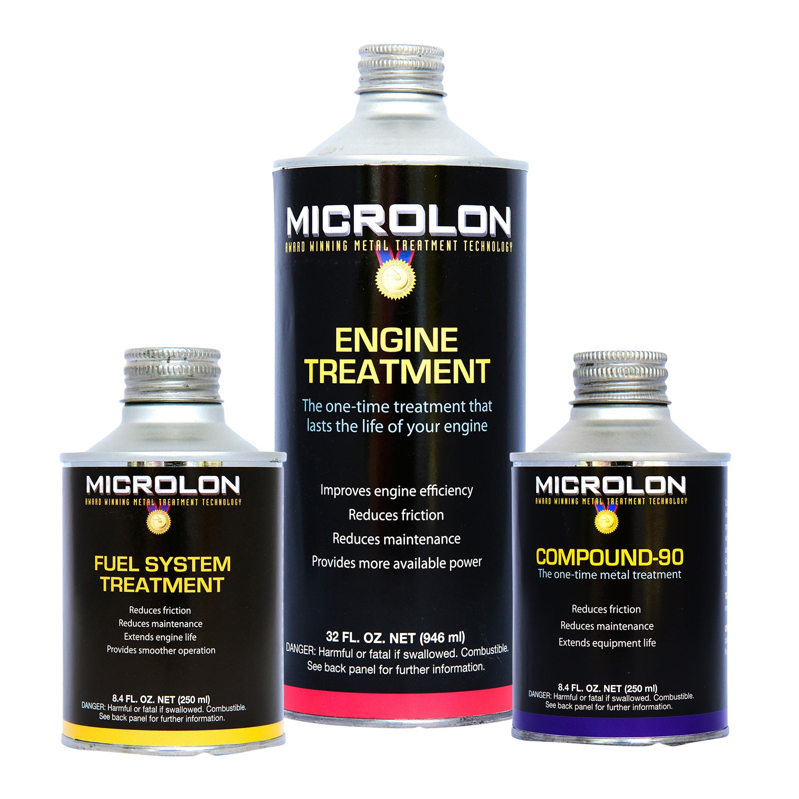メンテナンス Microlon l Treatment 473ml 16oz Microlon Engine Treatment Kit - Car & Light Truck