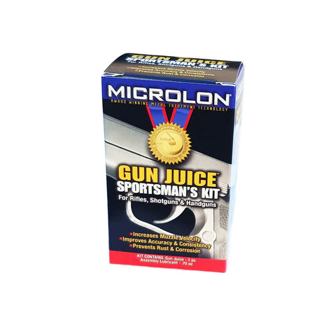 Microlon Sportsman's Kit - 1 oz. Gun Juice, 3/4 oz. Assembly Lube