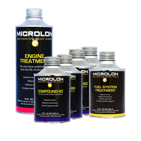 Microlon Motorcycle Engine Treatment Kit - 1500cc  4-Stroke Engines