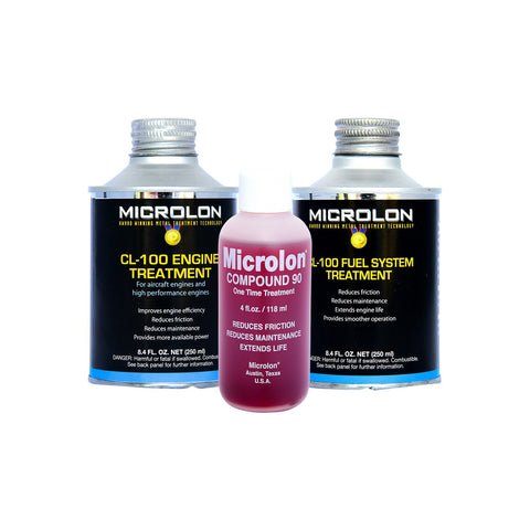 Microlon High Performance Motorcycle Engine Treatment Kit - 20-99cc 4-Stroke Engines