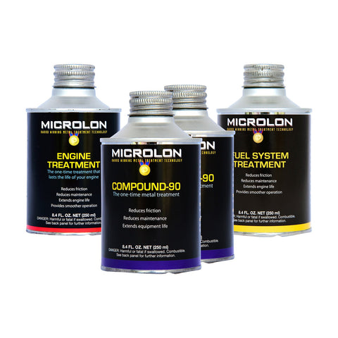 Microlon Motorcycle Engine Treatment Kit - 500-999cc 4-Stroke Engines